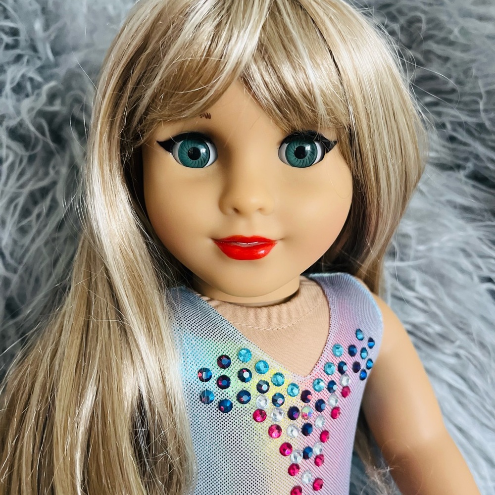 OOAK Custom Taylor Swift lookalike American Girl doll